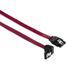 Кабель Hama H-54576 00054576 SATA угловой SATA 0.6м красный плоский                                                                                                                                                                                       