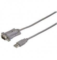 Адаптер Hama 00053325 USB A(m) COM 9pin (m) 1.8м серый                                                                                                                                                                                                    