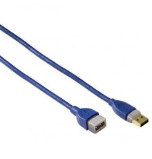 Кабель-удлинитель Hama 00039674 USB 3.0 A(m) USB 3.0 A(f) 1.8м синий                                                                                                                                                                                      