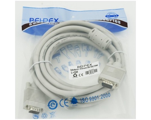 Кабель CABLE1 DB15 (m) DB15 (m) 5м феррит.кольца