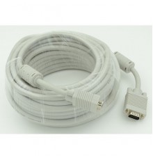 Кабель CABLE30 DB15 (m) DB15 (m) 30м феррит.кольца белый                                                                                                                                                                                                  