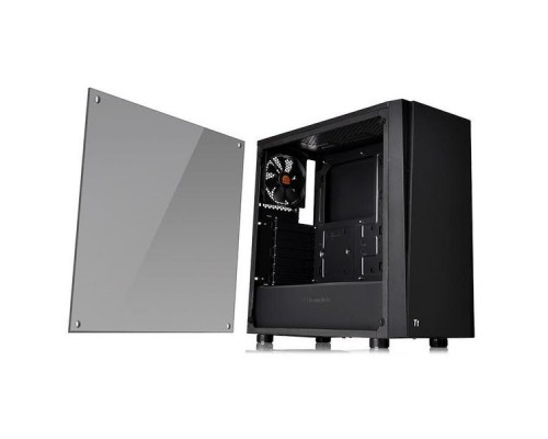 Корпус Thermaltake Versa J21 TG черный без БП ATX 2x120mm 2xUSB2.0 2xUSB3.0 audio bott PSU