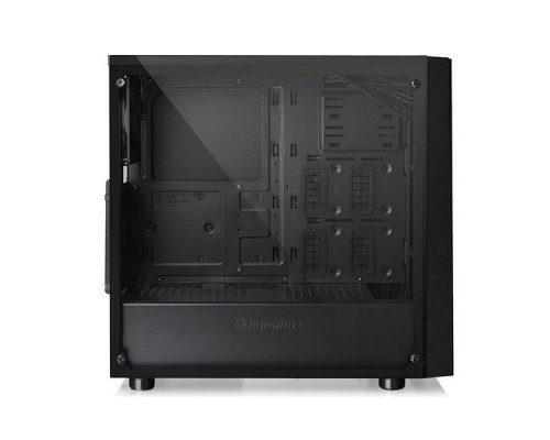 Корпус Thermaltake Versa J21 TG черный без БП ATX 2x120mm 2xUSB2.0 2xUSB3.0 audio bott PSU