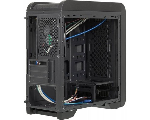 Корпус Aerocool Qs-240 черный без БП mATX 4x120mm 2xUSB2.0 1xUSB3.0 audio bott PSU