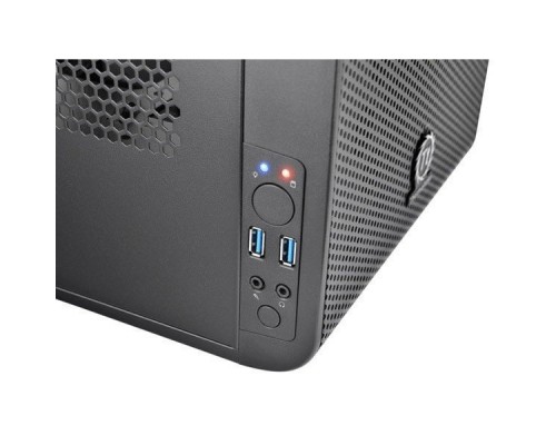 Корпус Thermaltake Core V1 черный без БП miniITX 1x200mm 2xUSB3.0 audio bott PSU