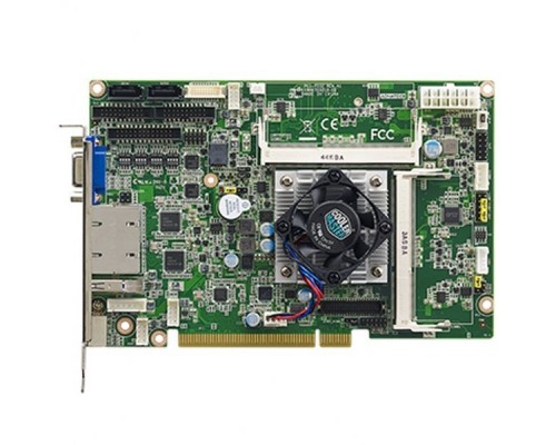 Материнская плата с ЦПУ PCI-7032G2-00A1E, CPU Intel Celeron J1900, 2xDDR3L SO-DIMM, VGA/LVDS/DVI, 4xPCI 32bit/33MHz, 2xSATA/mSATA, 2xGbE LAN, 4xCOM, 7xUSB  Advantech