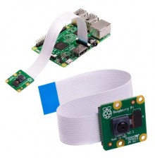 Микрокомпьютеры Raspberry Pi Raspberry Pi Камера Camera Module v2 Retail, Sony IMX219 8-megapixel sensor, Supports 1080p30, 720p60 and VGA90 video modes, Cable 15 cm, Compatible with Raspberry Pi 1, 2, and 3 (913-2664)                                
