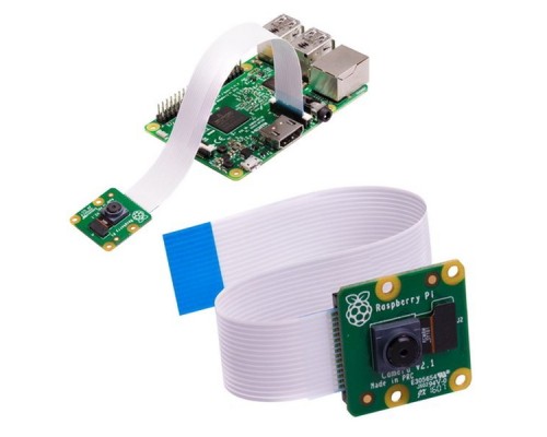 Микрокомпьютеры Raspberry Pi Raspberry Pi Камера Camera Module v2 Retail, Sony IMX219 8-megapixel sensor, Supports 1080p30, 720p60 and VGA90 video modes, Cable 15 cm, Compatible with Raspberry Pi 1, 2, and 3 (913-2664)