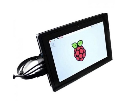 Микрокомпьютеры Raspberry Pi RA335 Монитор Waveshare 10.1 inch HDMI capacitive touchscreen LCD screen (IPS, 1280x800) with protective shell, питание по USB, для Raspberry Pi 3