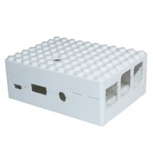 Корпус RA181   Корпус ACD White ABS Plastic Building Block case for Raspberry Pi 3 B/B+                                                                                                                                                                   