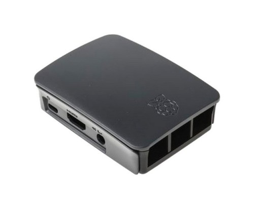 Корпус RA148   Корпус ACD Black ABS Plastic case for Raspberry Pi 3 B/B+ ( арт.54202)