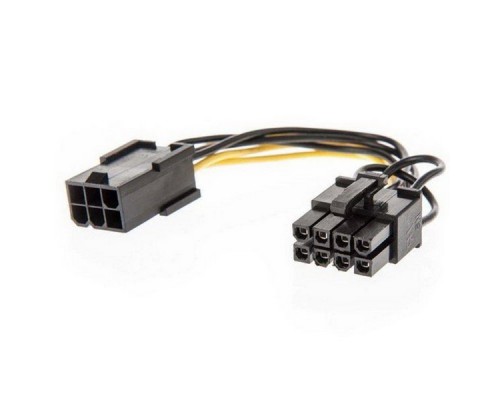 Адаптер 6 pin to 8 pin GPU power adapter cable