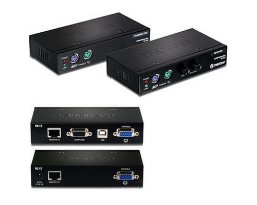 Переключатель TRENDNet TK-EX3 КВМ коммутатор  CAT5 KVM Extension Kit