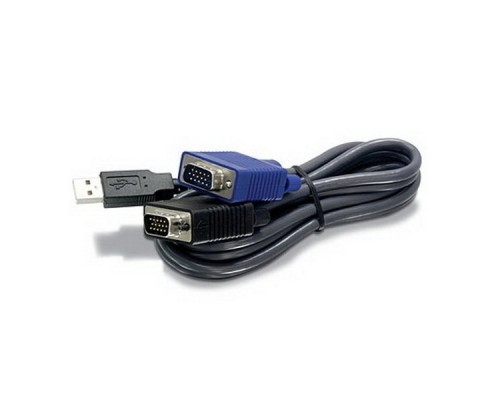 Переключатель TRENDNet TK-CU06  6-футовый USB KVM кабель