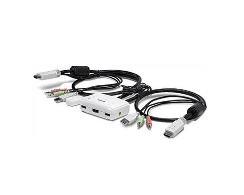 Переключатель консоли (KVM) 2-port HDMI KVM Switch TK-215i RTL