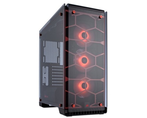 Корпус Crystal Series™ 570X RGB  CC-9011111-WW  ATX Mid-Tower Case — Red