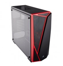 Корпус Carbide Series® SPEC-04 Tempered Glass  CC-9011117-WW  Mid-Tower Gaming Case — Black/Red                                                                                                                                                           