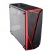 Корпус Carbide Series® SPEC-04 Tempered Glass  CC-9011117-WW  Mid-Tower Gaming Case — Black/Red