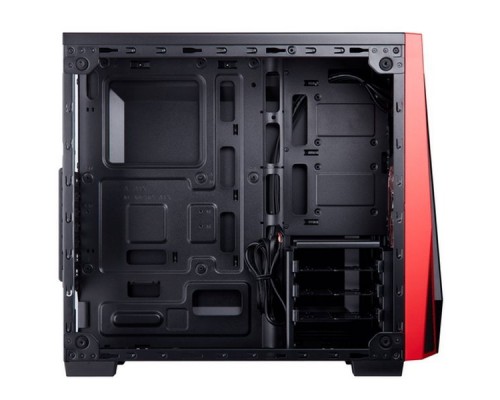 Корпус Carbide Series® SPEC-04 Tempered Glass  CC-9011117-WW  Mid-Tower Gaming Case — Black/Red