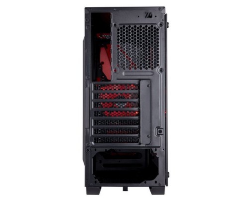 Корпус Carbide Series® SPEC-04 Tempered Glass  CC-9011117-WW  Mid-Tower Gaming Case — Black/Red