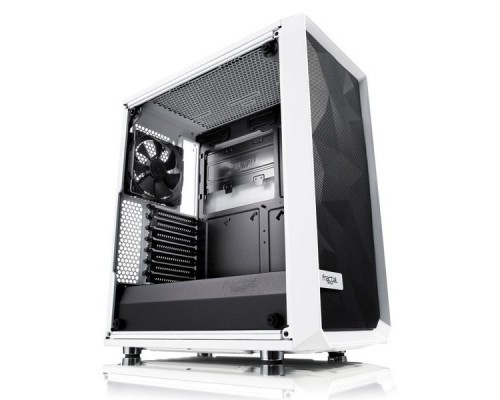 Корпус Fractal Design Meshify C TG белый без БП ATX 5x120mm 4x140mm 2xUSB3.0 audio bott PSU