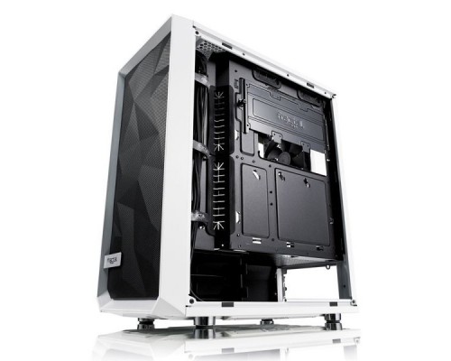 Корпус Fractal Design Meshify C TG белый без БП ATX 5x120mm 4x140mm 2xUSB3.0 audio bott PSU