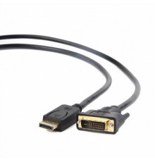 Кабель DisplayPort-DVI Cablexpert CC-DPM-DVIM-3M, 20M/25M, 3.0м, черный, экран, пакет                                                                                                                                                                     