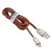 Кабель USB ACD-Allure Type-C ~ USB-A Кожа, 1м, коричневый (ACD-U926-C2N)