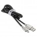 Кабель USB ACD-Allure MicroUSB ~ USB-A Кожа, 1м, черный (ACD-U926-M1B)