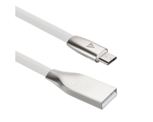 Кабель USB ACD-Infinity MicroUSB ~ USB-A TPE, 1.2м, белый (ACD-U922-M1W)