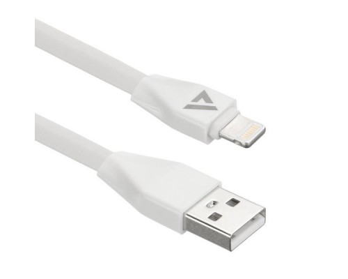 Кабель USB ACD-Life Lightning ~ USB-A TPE, 1м, белый (ACD-U920-P5W)