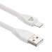 Кабель USB ACD-Life Lightning ~ USB-A TPE, 1м, белый (ACD-U920-P5W)