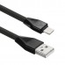 Кабель USB ACD-Life Lightning ~ USB-A TPE, 1м, черный (ACD-U920-P5B)