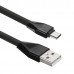 Кабель USB ACD-Life MicroUSB ~ USB-A TPE, 1м, черный (ACD-U920-M1B)