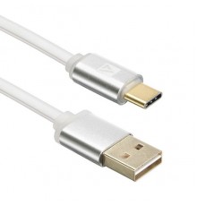 Кабель USB ACD-Smart USC-C ~ USB-A  2-сторонние коннекторы, индикатор заряда, TPE, 1м, белый (ACD-U915-C2W)                                                                                                                                               