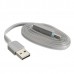 Кабель USB ACD-Multi USB-C / MicroUSB ~ USB-A 2в1, TPE, 1м, серый (ACD-U914-CMA)