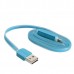 Кабель USB ACD-Multi Lightning / MicroUSB ~ USB-A 2в1, TPE, 1м, голубой (ACD-U914-PML)