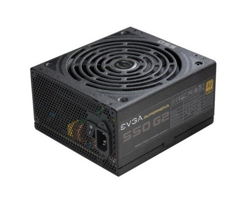 Блок питания 220-G2-0550-Y2, SuperNOVA 550 G2 80+ GOLD 550W, Fully Modular, EVGA ECO Mode550W, RTL