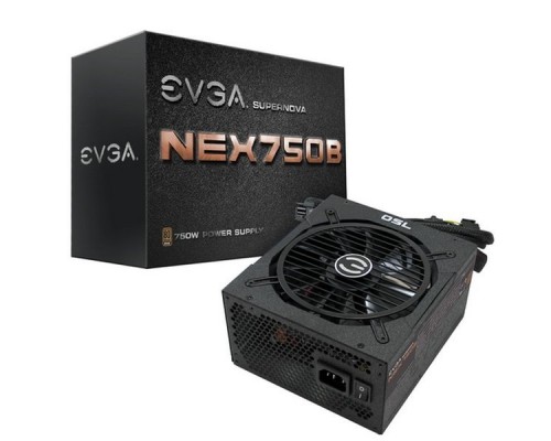 Блоки питания Evga SuperNOVA 750 B1 110-B1-0750-V2 80+ BRONZE 750W, Semi Modular, RTL