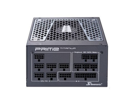 Блок питания Seasonic ATX 750W PRIME ULTRA TITANIUM SSR-750TR 80+ titanium (24+4+4pin) APFC 135mm fan 20xSATA Cab Manag RTL