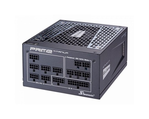 Блок питания Seasonic ATX 650W PRIME ULTRA TITANIUM SSR-650TR 80+ platinum (24+4+4pin) APFC 135mm fan 6xSATA Cab Manag RTL