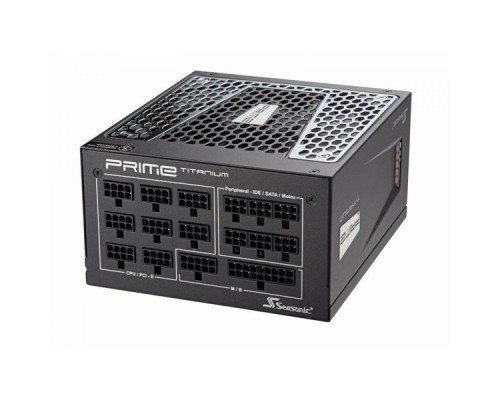 Блок питания Seasonic ATX 650W PRIME ULTRA TITANIUM SSR-650TR 80+ platinum (24+4+4pin) APFC 135mm fan 6xSATA Cab Manag RTL