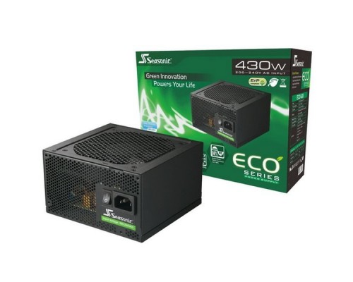 Блоки питания SeaSonic SSR-430ST (ECO-430) / 430ST 80+Bronze (1ST43B2EC3A12W), RTL