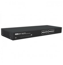 Коммутатор SW16 TOTOLINK 16-Port 10/100Mbps Unmanaged Switch 16*10/100Mbps auto-negotiation RJ45 Ports Metal case with rack-mounted (19inch)                                                                                                              