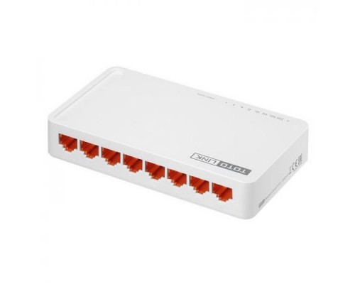 Сетевое оборудование TOTOLINK S808G TOTOLINK 8-Port Gigabit Desktop Switch 8*10/100/1000Mbps auto-negotiation RJ45 Ports Supports Auto MDI/MDIX, plastic case