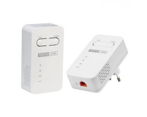 Сетевое оборудование TOTOLINK PLW350KIT TOTOLINK 150Mbps AV200 Wi-Fi Power Line Extender Kit 1*FE port,1*WPS button,1* Power button, up to 300 meters range, twins package