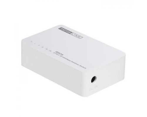 Сетевое оборудование TOTOLINK S505 TOTOLINK 5-Port 10/100Mbps Desktop Switch 5*10/100Mbps auto-negotiation RJ45 Ports Supports Auto MDI/MDIX, plastic case