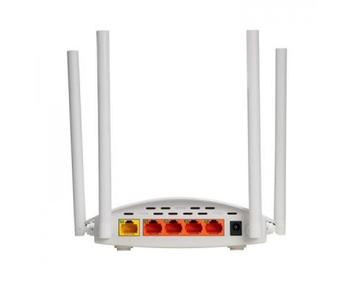 Сетевое оборудование TOTOLINK N600R TOTOLINK 600Mbps Wireless N Router 5*FE Ports(1*WAN + 4*LAN), 4*5dBi fixed antennas, 1*WPS button, 1*Reset button, 1*Turbo button, PSU 9V/800mA, Repeater, WDS, Multi-SSID, QoS