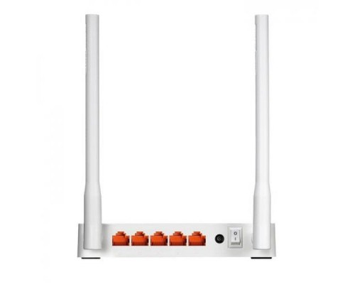 Маршрутизатор N300RT  TOTOLINK 5*FE Ports(1*WAN + 4*LAN), 1* WPS/RST button, 1*Power ON/OFF button, 2*5 dBi fixed  antenas, PSU 9V/0.5A, VLAN, SSH server, QoS, Repeater, DDNS,Russia PPPOE, Dual Access WPS,WDS,WiFi schedule, Multiple SSID