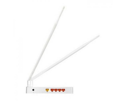 Сетевое оборудование TOTOLINK N300RH TOTOLINK 300Mbps Long Range WiFi Router 5*FE Ports(1*WAN + 4*LAN), 2*11dBi detachable antennas, PSU 12V/1A, supports passive PoE WAN port and LAN 4 port